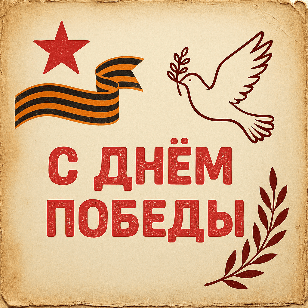 Поздравляем с 9 мая