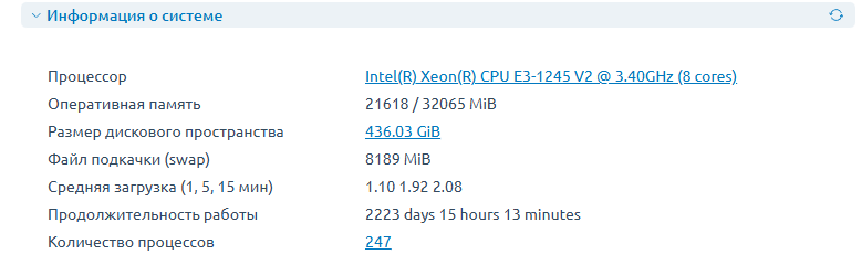 Хостинг Кухня второй раз поменяла сервер